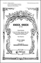 Knock Knock SATB Choral Score cover